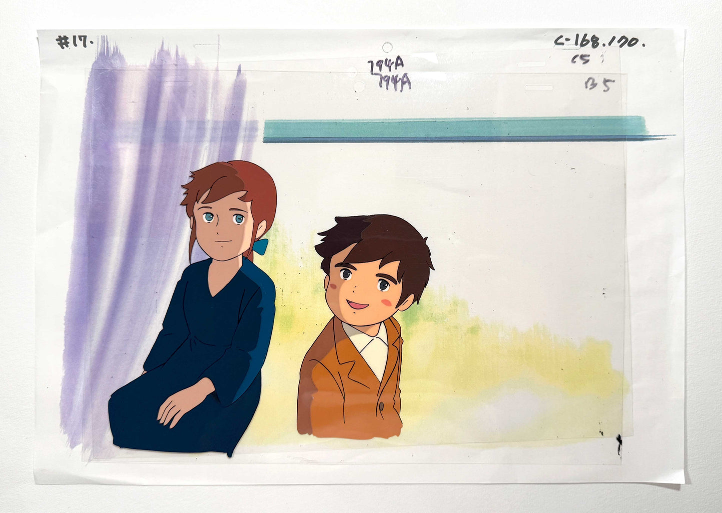 3000 Leagues in Search of Mother : Original Animation Production Cels with Background (Isao Takahata, 1976). For sale on FLIP Gallery