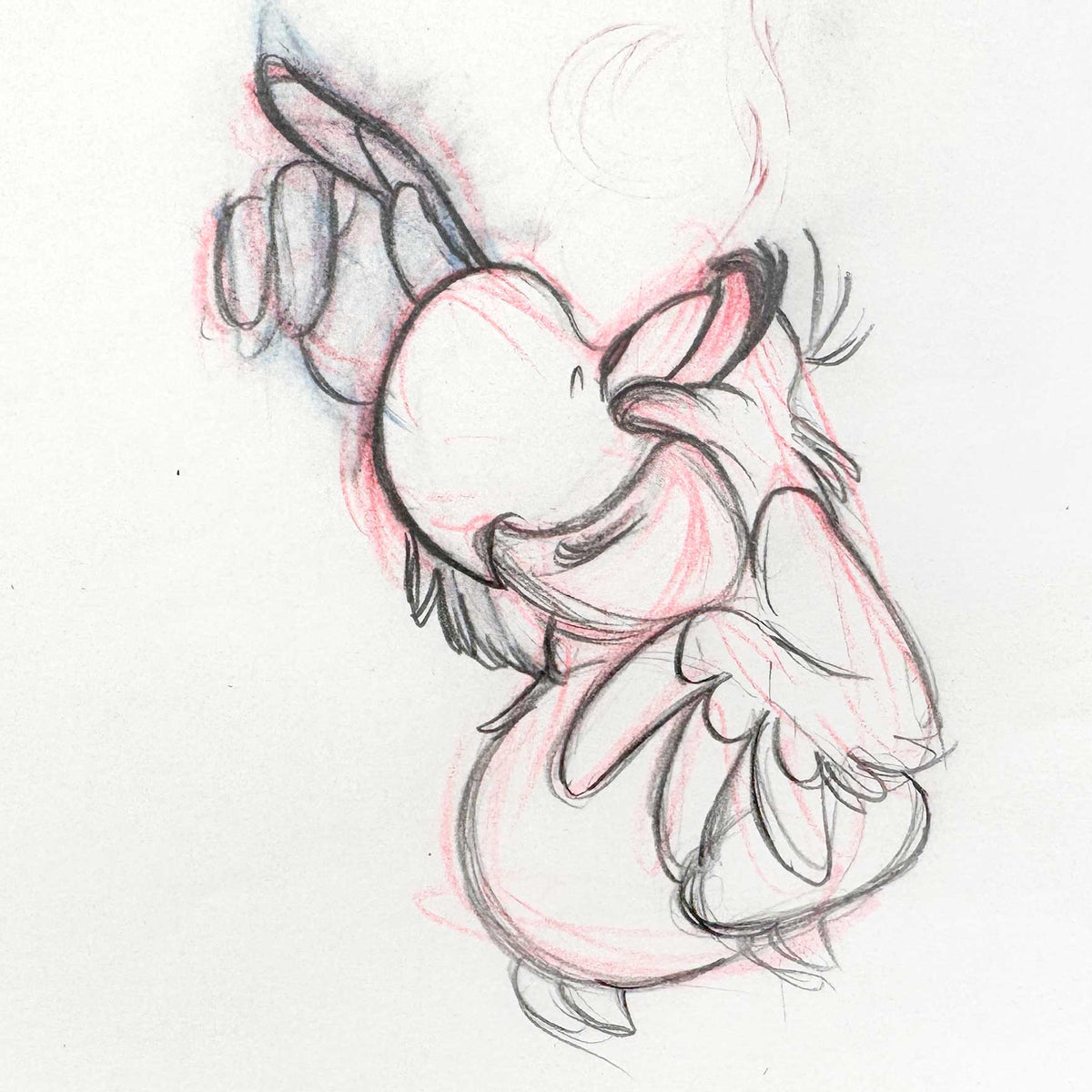 Aladdin Lago Original Animation Art Production Drawing (Walt Disney, 1992). For sale on FLIP Gallery