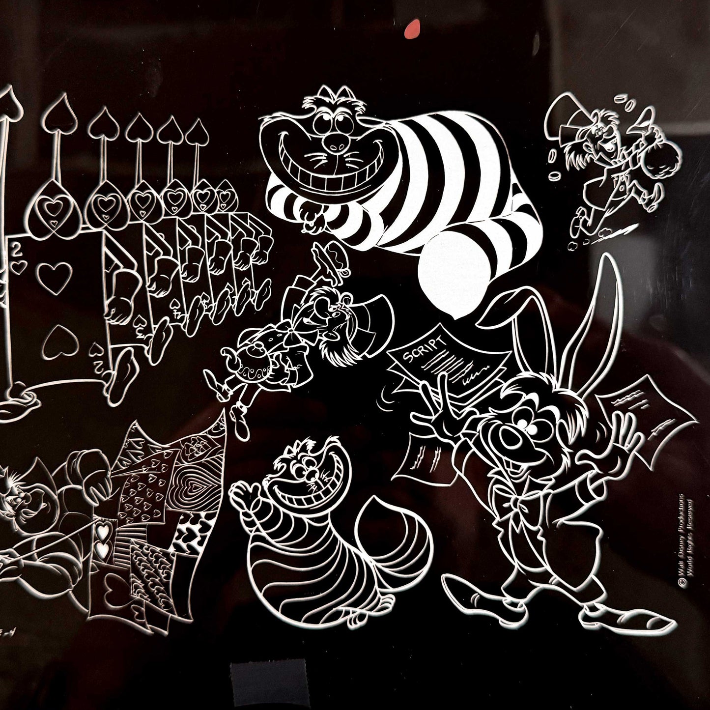 Alice in Wonderland : Rare Original Disney Production Film Negative – Walt Disney Productions (1960-70’s). For sale on FLIP Gallery