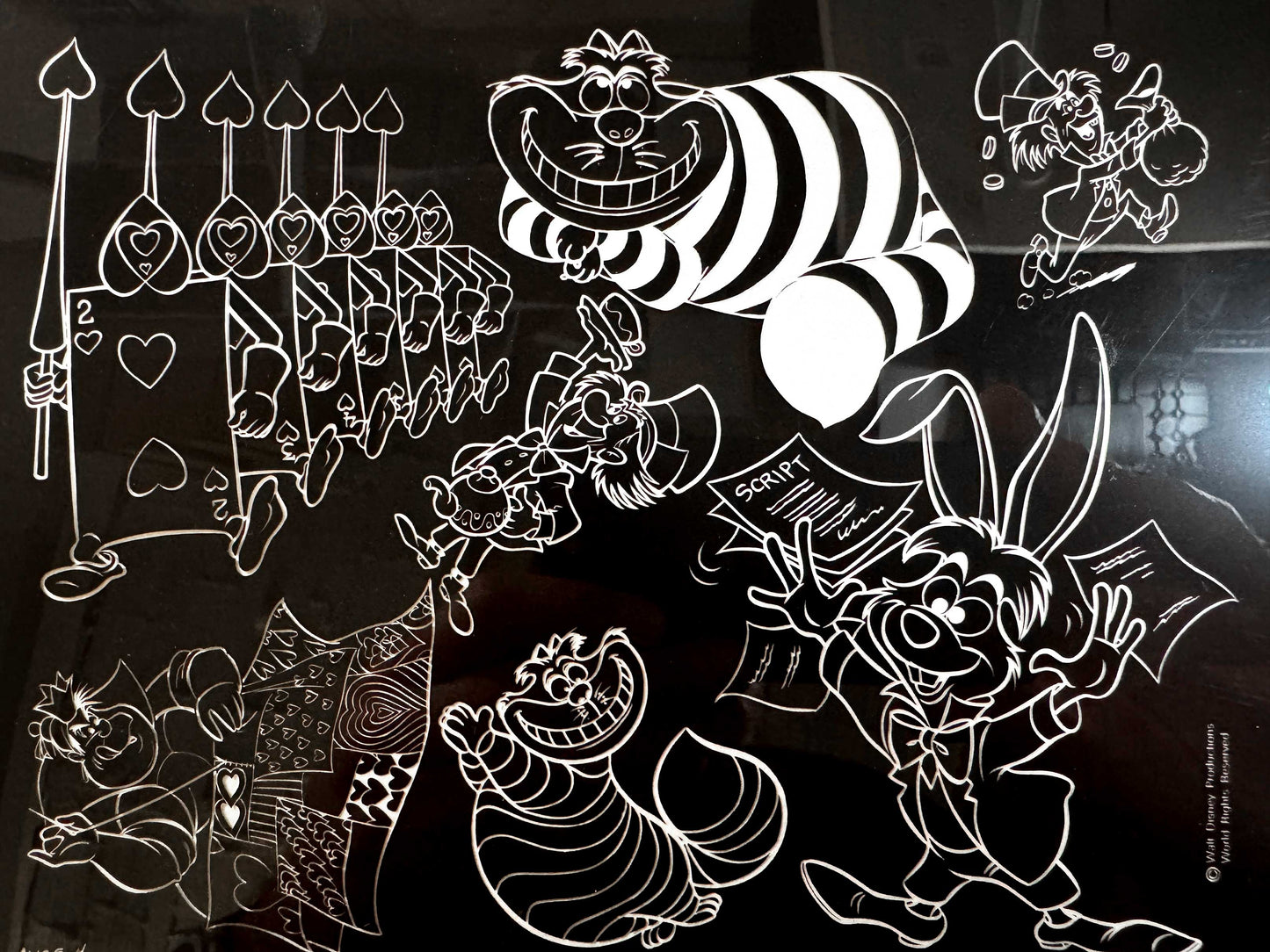 Alice in Wonderland : Rare Original Disney Production Film Negative – Walt Disney Productions (1960-70’s). For sale on FLIP Gallery