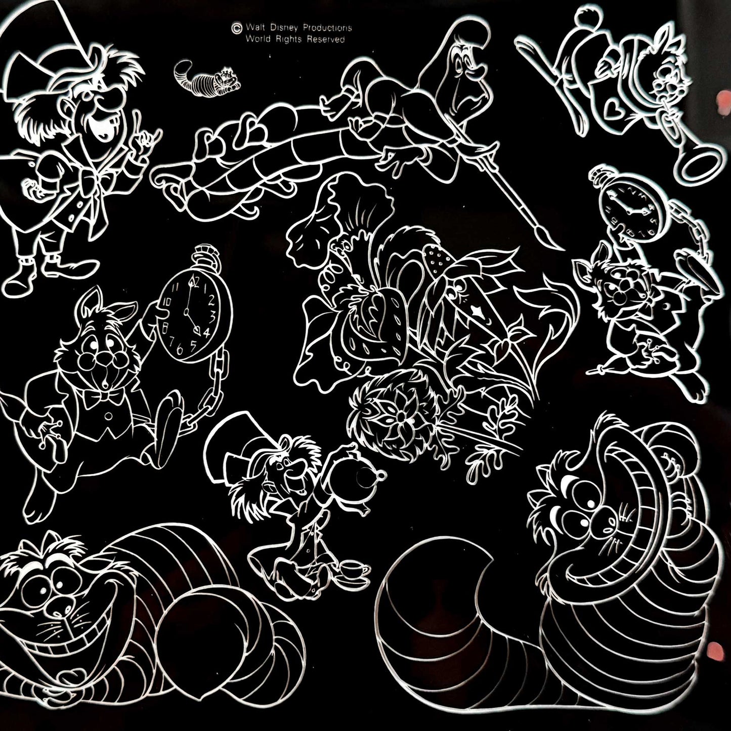 Alice in Wonderland Rare Original Disney Production Film Negative – Walt Disney Productions (1960-70’s). For sale on FLIP Gallery