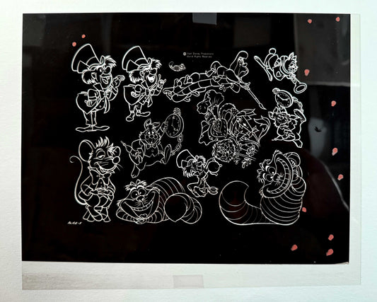 Alice in Wonderland Rare Original Disney Production Film Negative – Walt Disney Productions (1960-70’s). For sale on FLIP Gallery