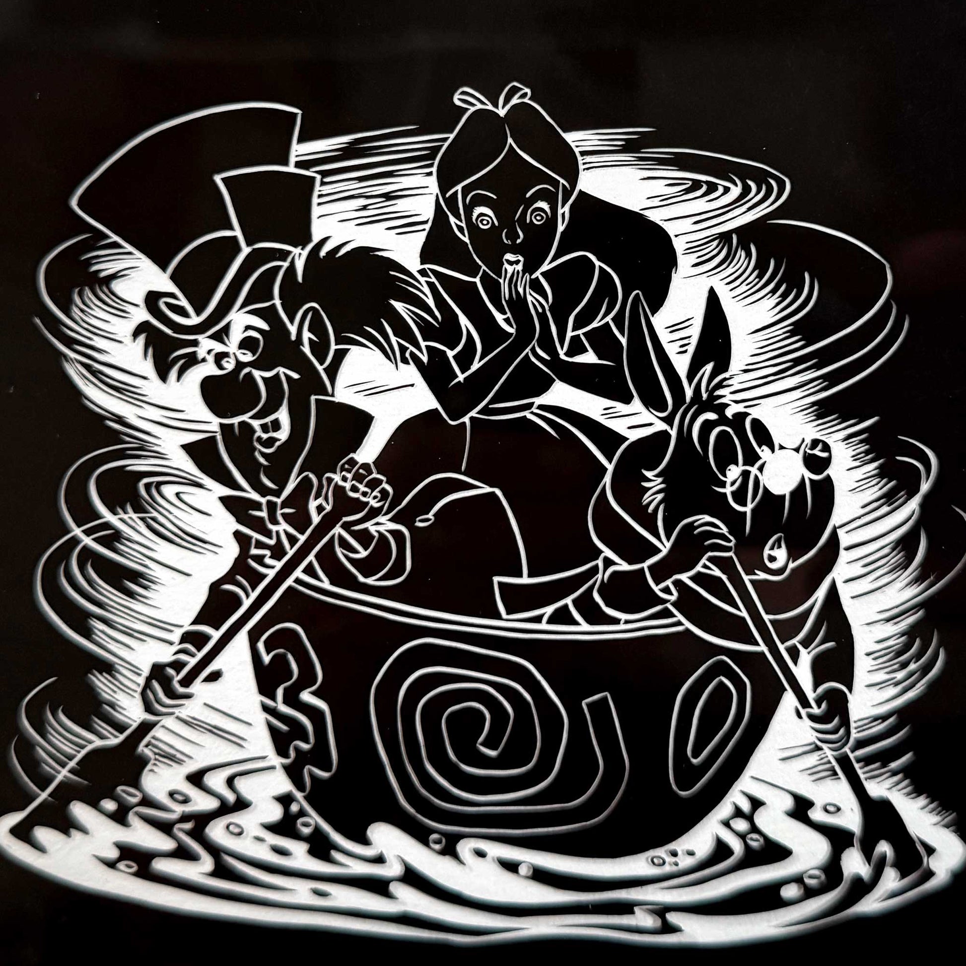 Alice in Wonderland : Rare Original Disney Production Film Negative – Walt Disney Productions (1990’s). For sale on FLIP Gallery