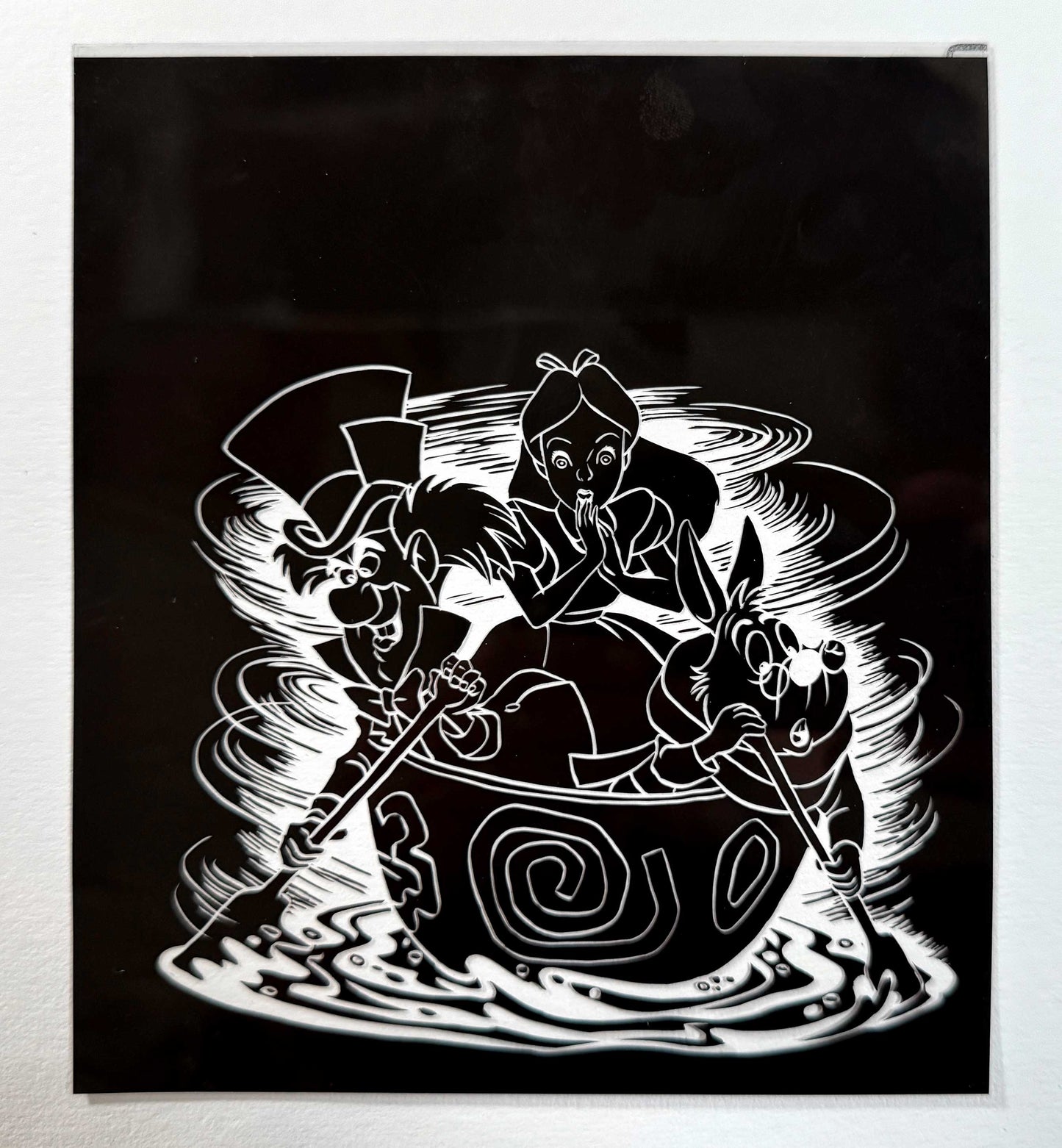 Alice in Wonderland : Rare Original Disney Production Film Negative – Walt Disney Productions (1990’s). For sale on FLIP Gallery