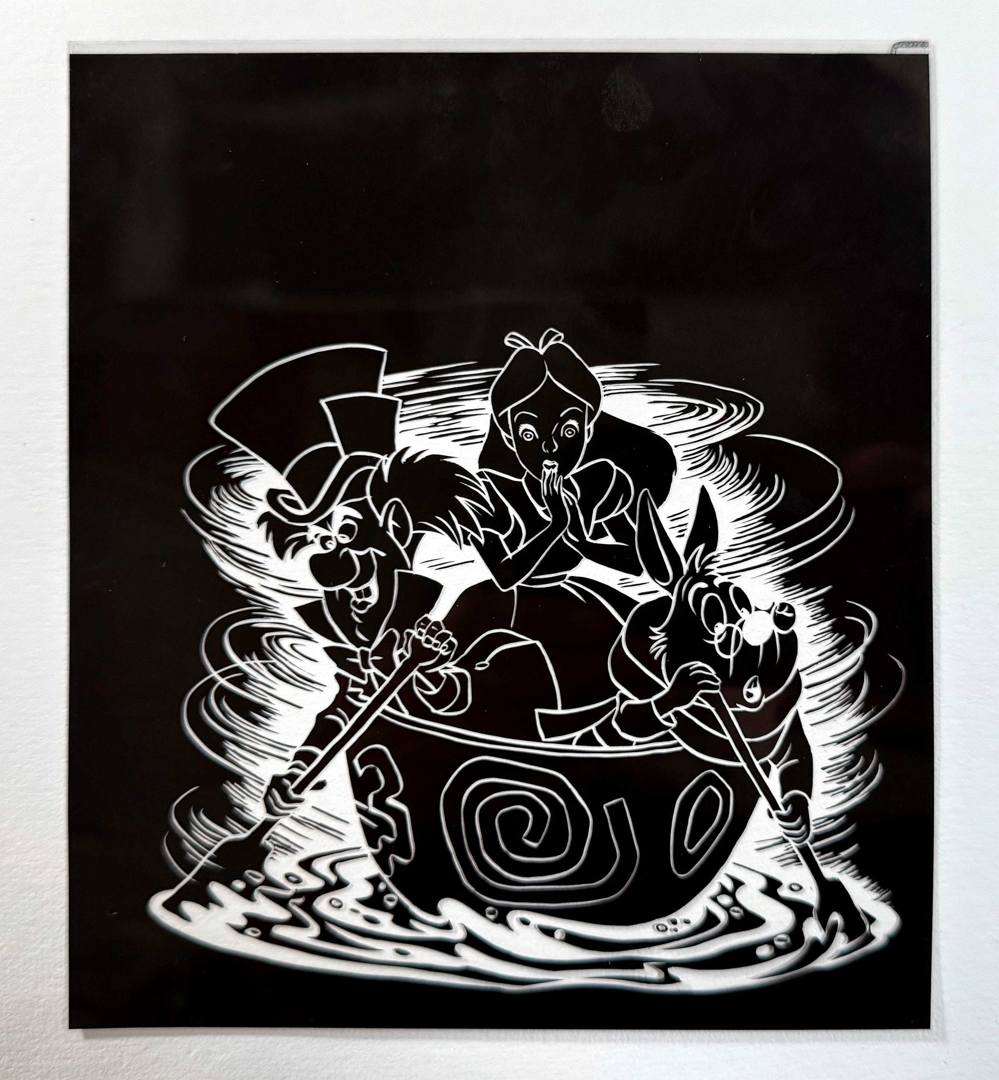 Alice in Wonderland : Rare Original Disney Production Film Negative – Walt Disney Productions (1990’s). For sale on FLIP Gallery