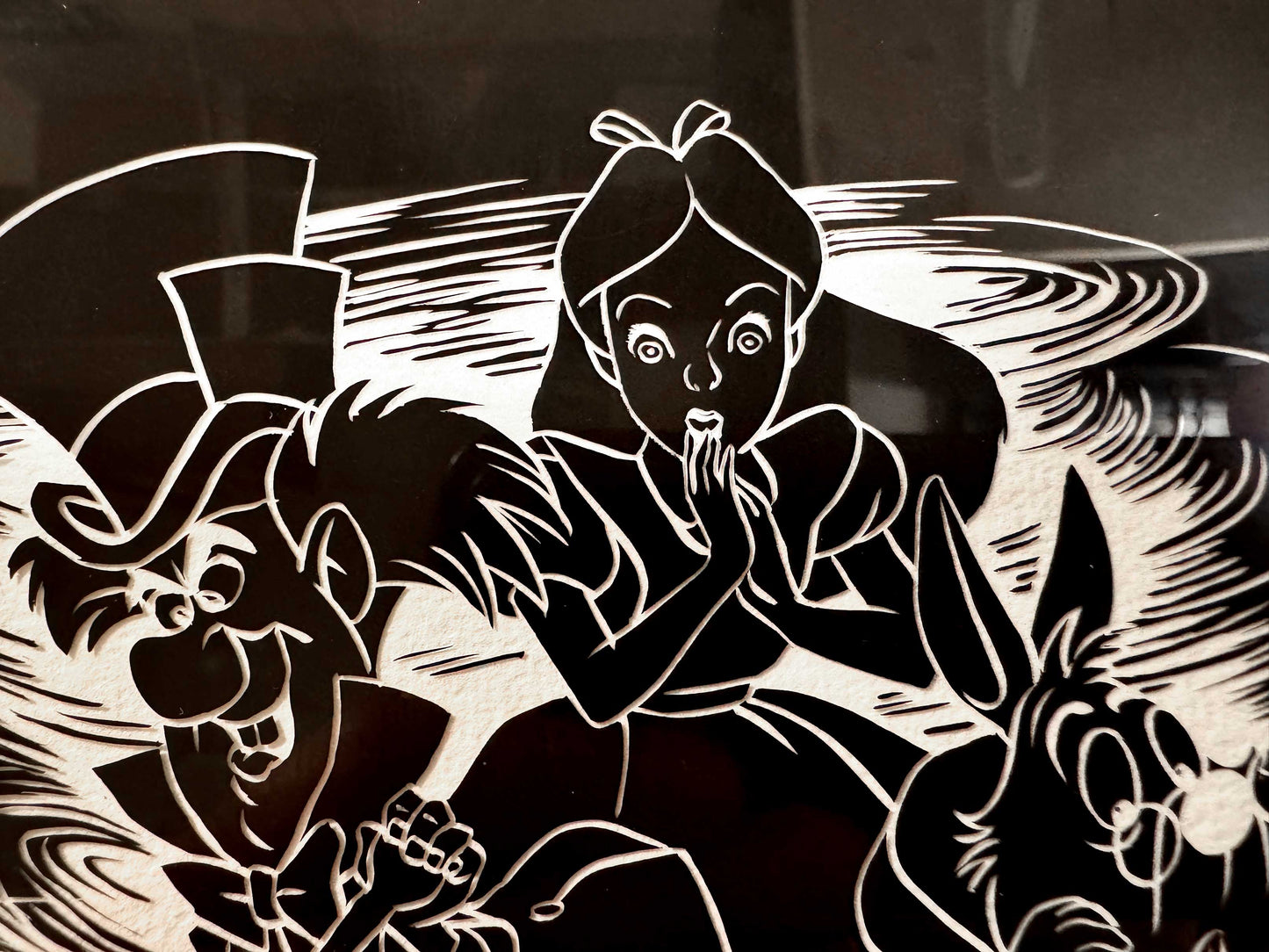 Alice in Wonderland : Rare Original Disney Production Film Negative – Walt Disney Productions (1990’s). For sale on FLIP Gallery