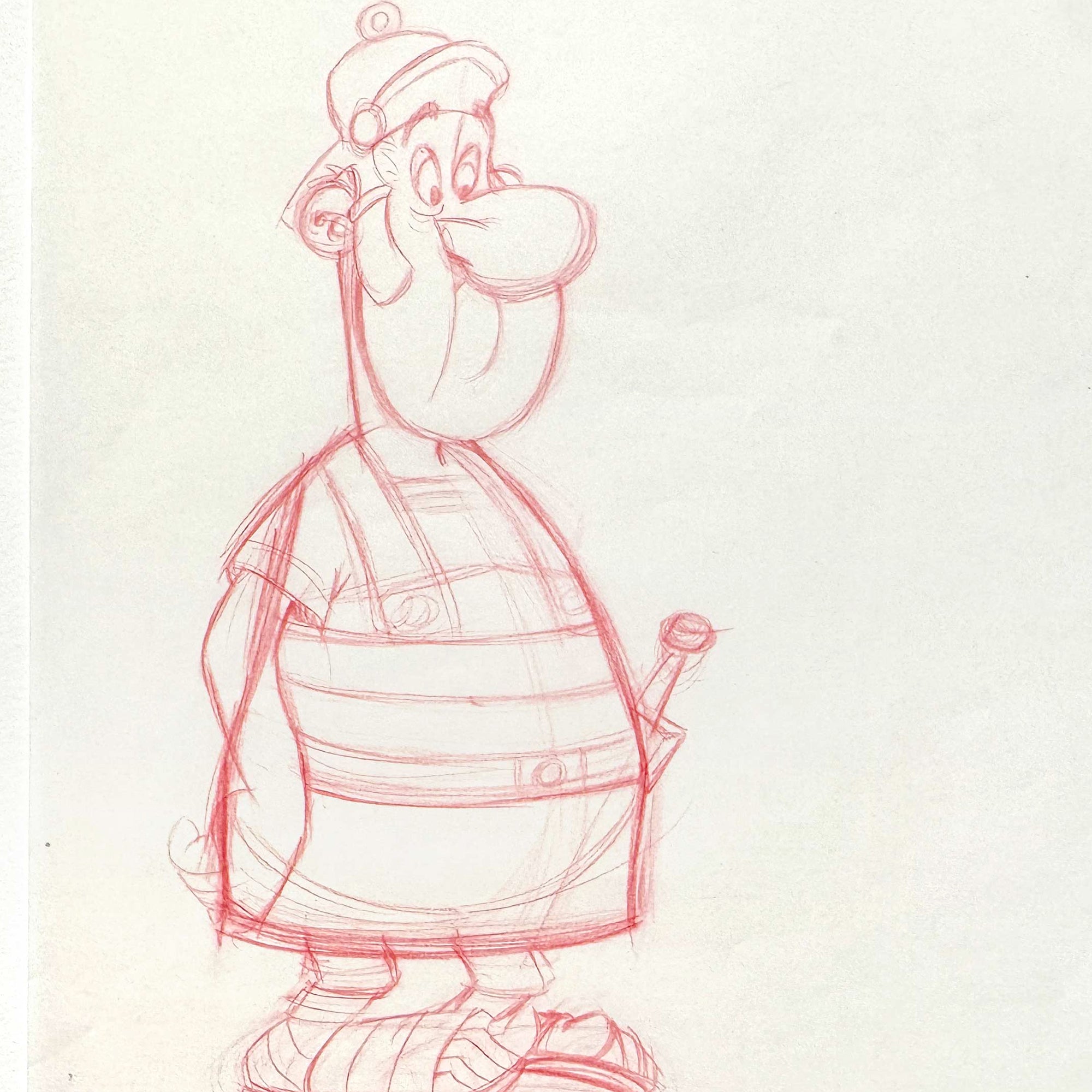 ASTERIX : Original Character Concept Drawing of a Roman Soldier (1985 ...