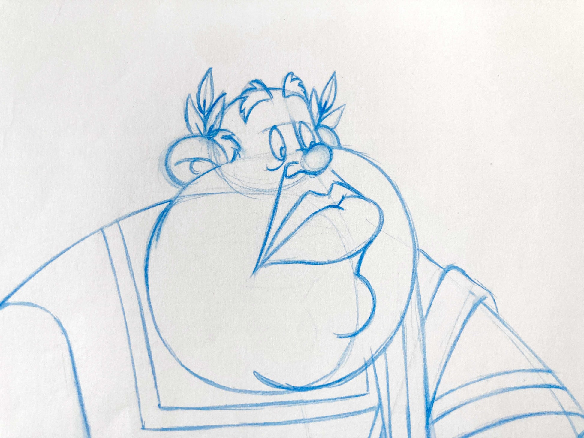 "Asterix in America" Tumulus : Original Production Used Animation Drawing (1994). For sale on FLIP Gallery