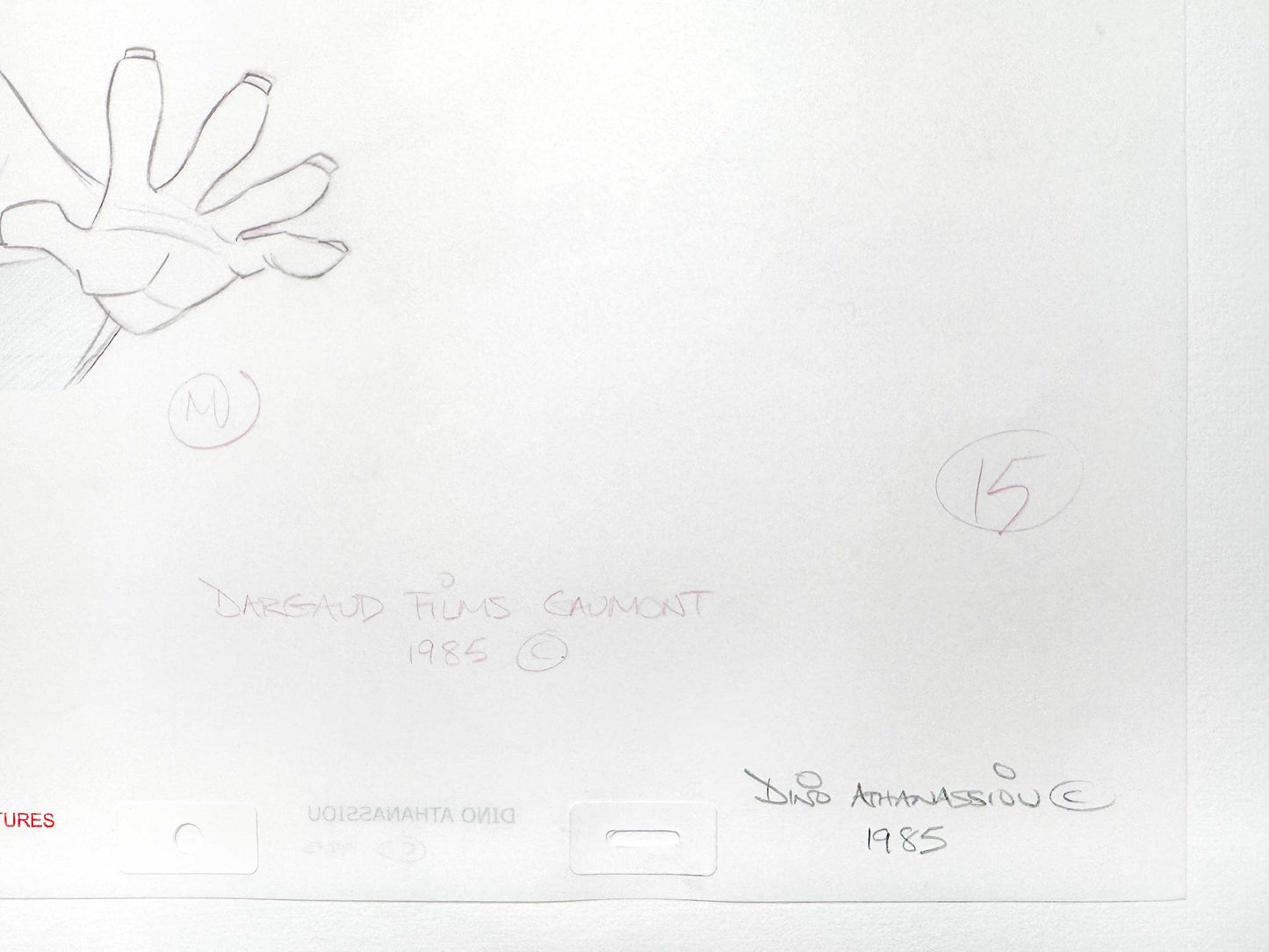 Asterix and the Big Fight - Original Animation Art of PROLIX Signed by Dino Athanassiou (Gaumont Studios, 1989). For sale on FLIP Gallery
