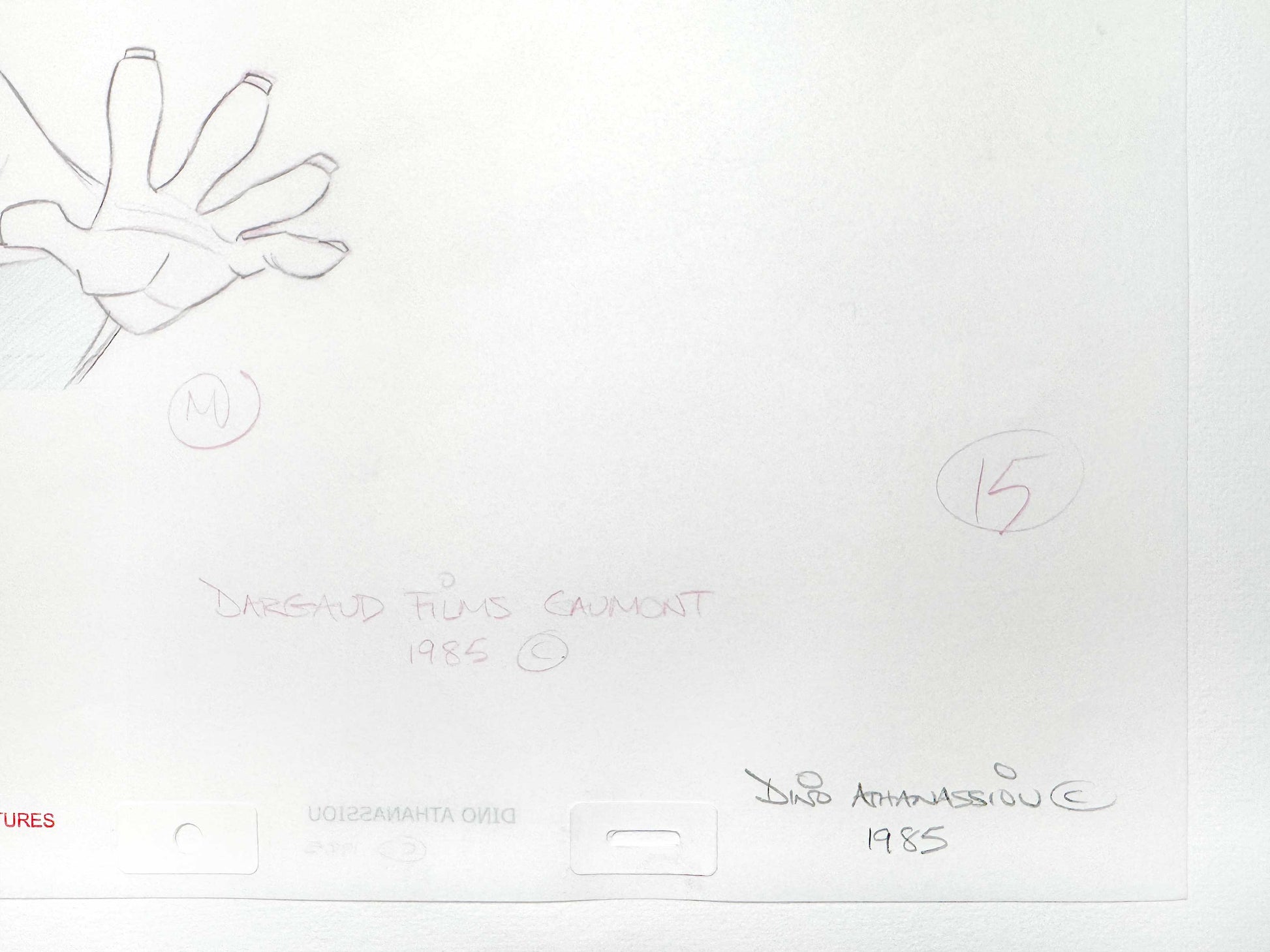 Asterix and the Big Fight - Original Animation Art of PROLIX Signed by Dino Athanassiou (Gaumont Studios, 1989). For sale on FLIP Gallery