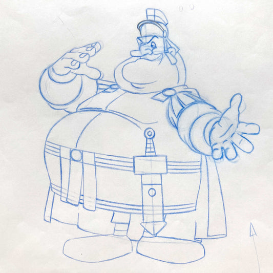 Original Animation Art from Asterix and Obelix