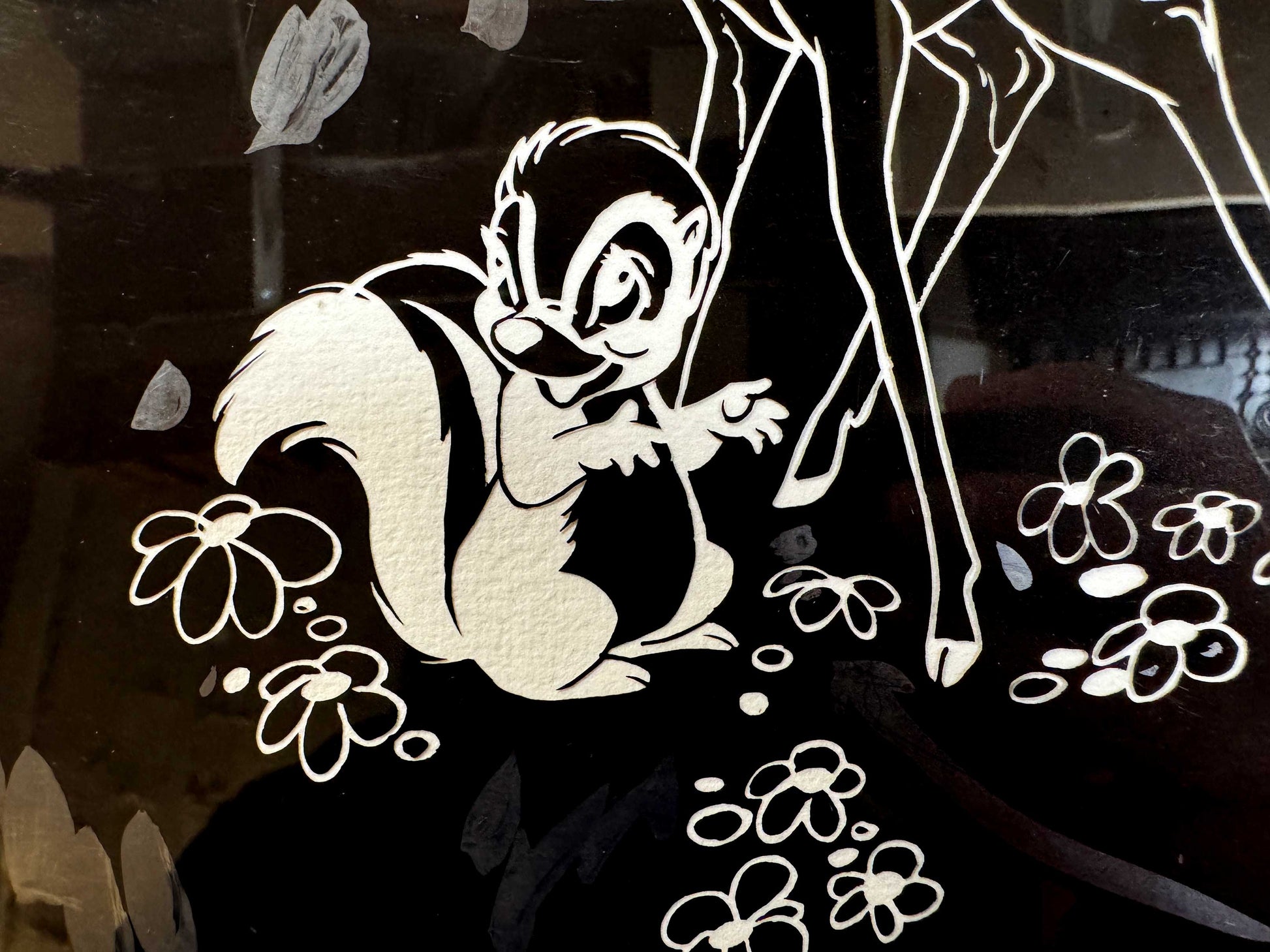 BAMBI Rare Original Disney Model Sheet Film Negative – Walt Disney Productions (1960-70’s). For sale on FLIP Gallery