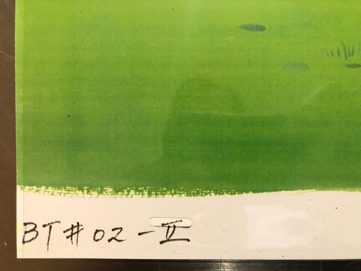 BEETHOVEN - Original Production Used Animation Cel of Beethoven with copy background (1994). For sale on FLIP Gallery
