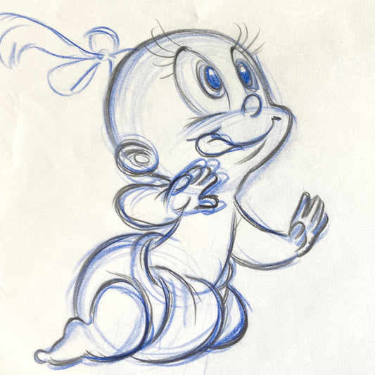Who Framed Roger Rabbit - Baby Herman Original Animation Drawing (Walt Disney/Amblin, 1989). For sale on FLIP Gallery