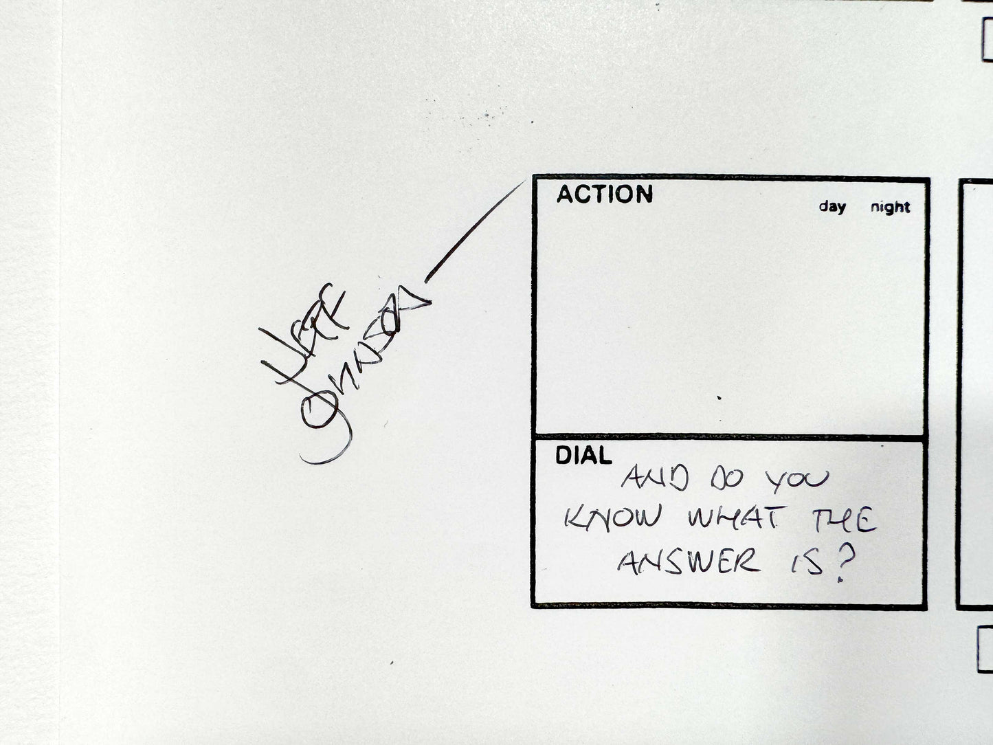Batman: The Brave and the Bold : Original Storyboard Drawing Signed by Jeff Johnson (2008–2011). For sale on FLIP Gallery