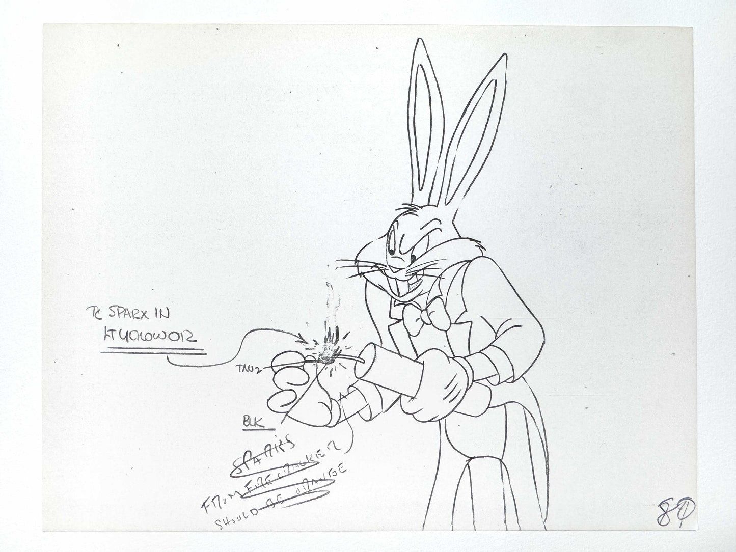 BUGS BUNNY : Original copy from 1949 from Virgil Ross Archive (Warner Bros.). For Sale on FLIP Gallery