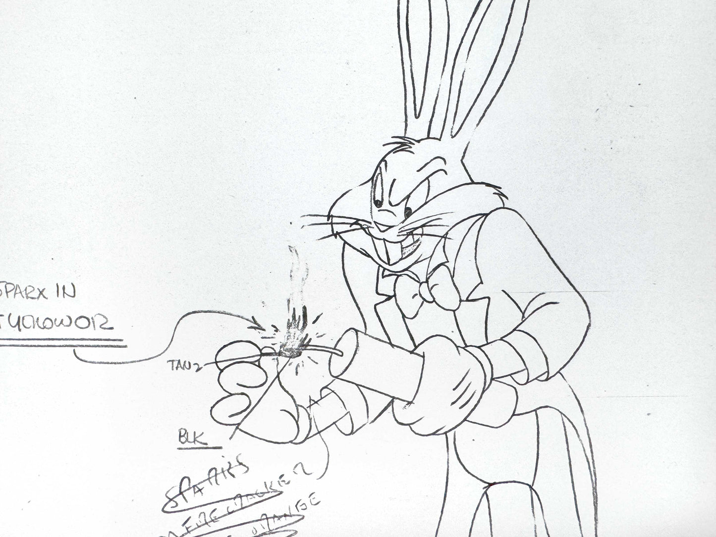 BUGS BUNNY : Original copy from 1949 from Virgil Ross Archive (Warner Bros.). For Sale on FLIP Gallery