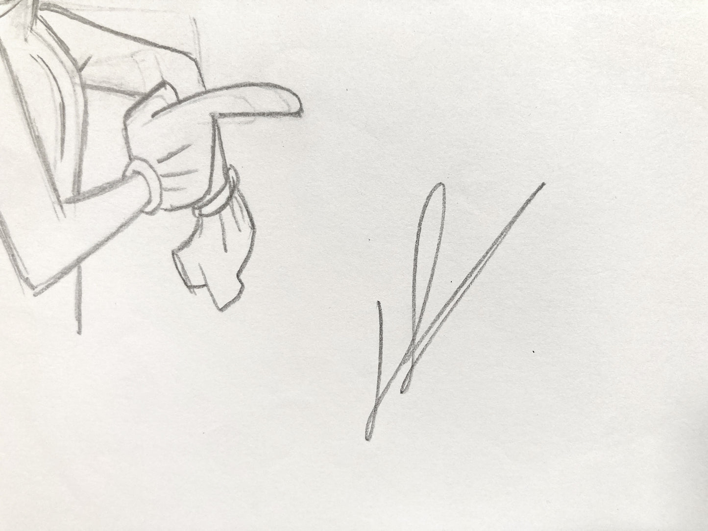 Bugs Bunny : Original Animation Drawing Signed – Warner Bros. (c. 1990s). For sale on FLIP Gallery