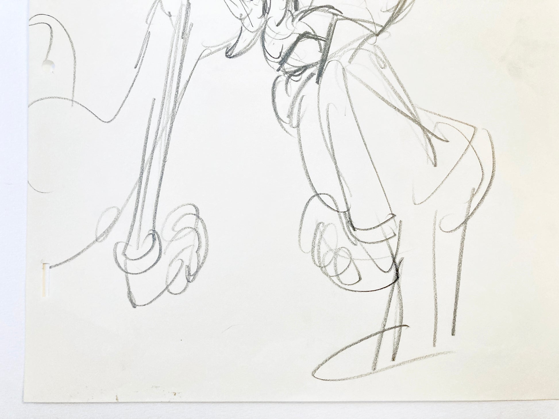 Bugs Bunny and Elmer Fudd : Original Drawing of the legendary animator Richard Williams (1933-2019). For sale on FLIP Gallery