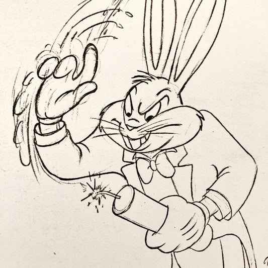 Bugs Bunny Animation Art Drawing