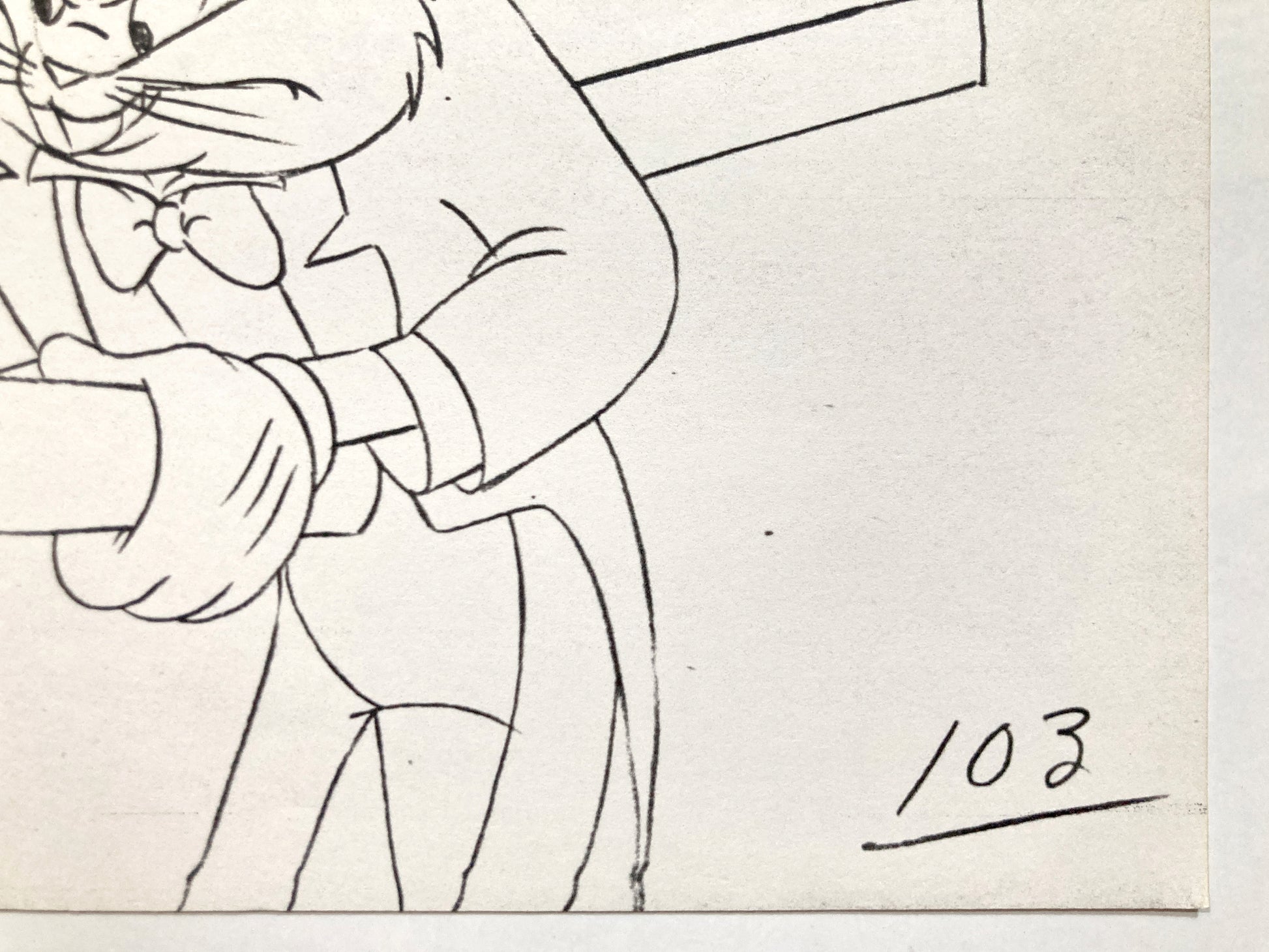 BUGS BUNNY : Original copy from 1949 from Virgil Ross Archive (Warner Bros.) For sale on FLIP Gallery