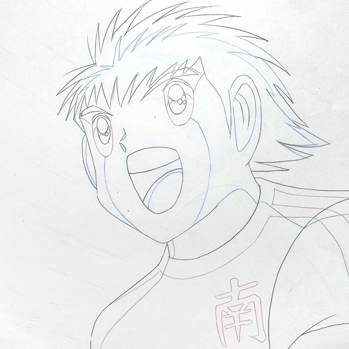 Captain Tsubasa Road to 2002 – Original Animation Production Art Drawing (Douga), 2002. For sale on FLIP Gallery
