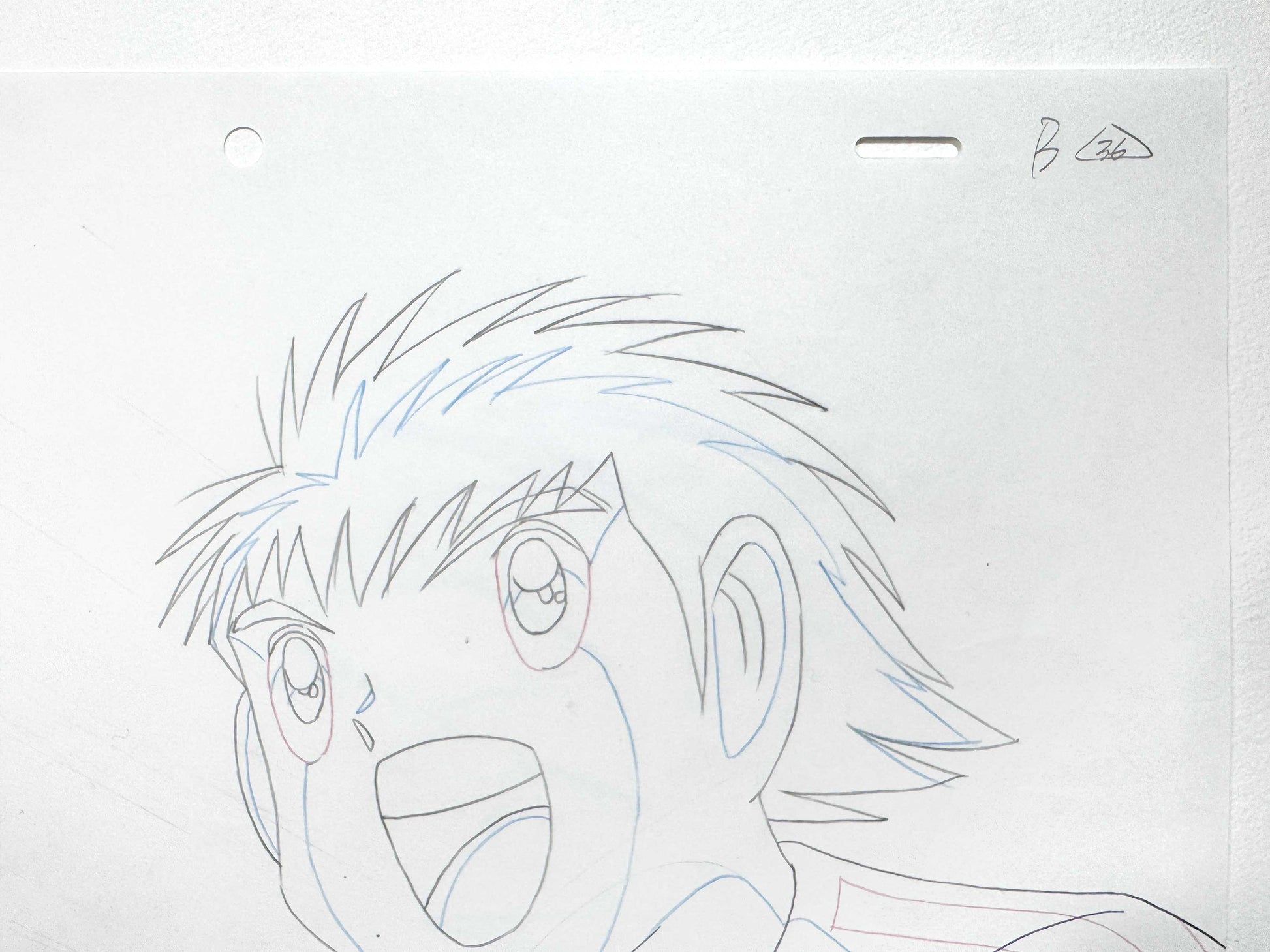 Captain Tsubasa Road to 2002 – Original Animation Production Art Drawing (Douga), 2002. For sale on FLIP Gallery