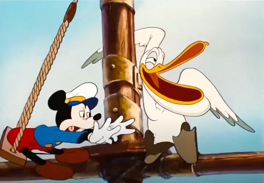 MICKEY MOUSE : Original Pan Animation Drawing (Walt Disney, 1940)