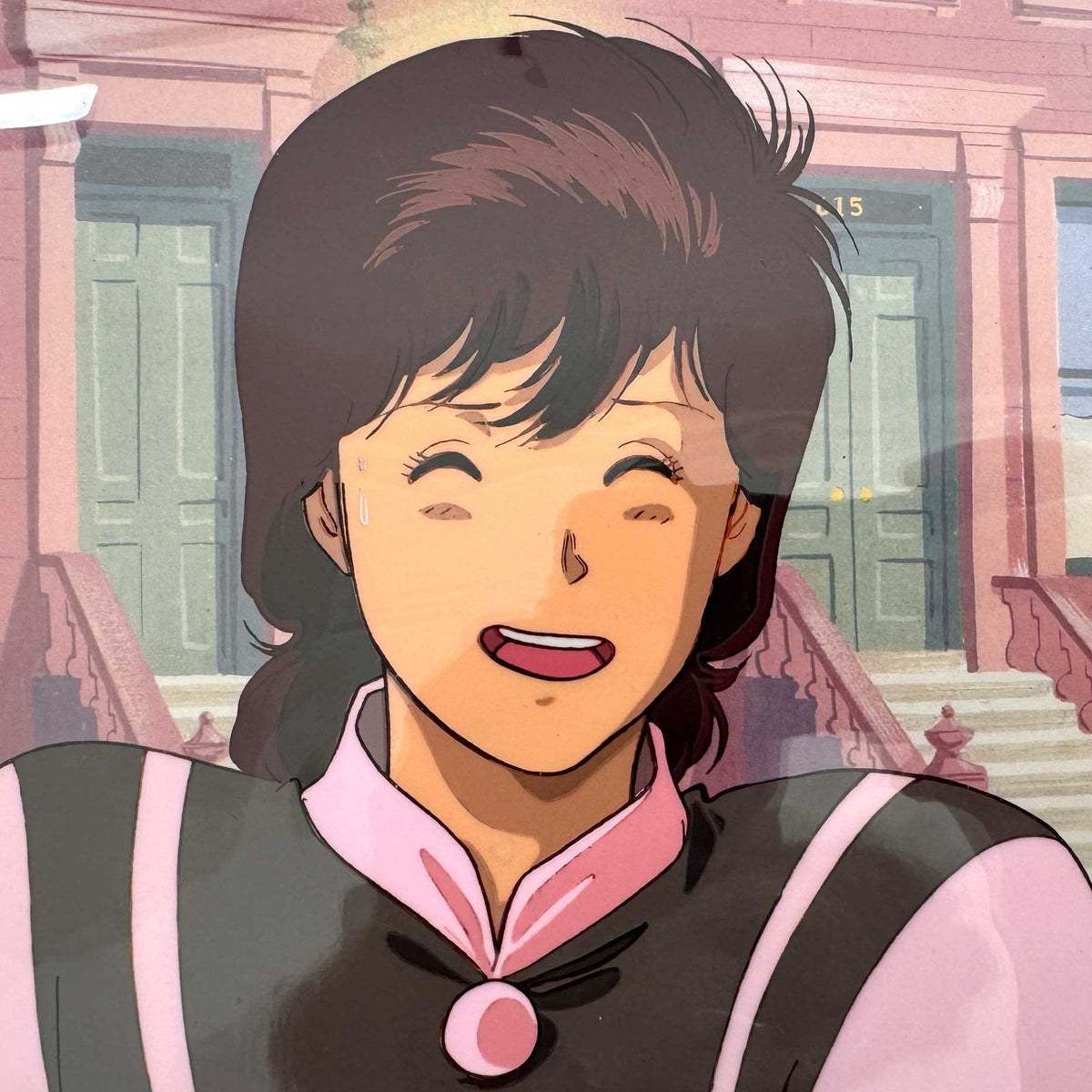 City Hunter - Kaori Makimura Original Animation Production Cel (Sunrise, c. 1985-91). For sale on FLIP Gallery