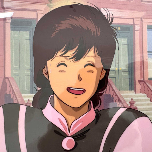 City Hunter - Kaori Makimura Original Animation Production Cel (Sunrise, c. 1985-91). For sale on FLIP Gallery