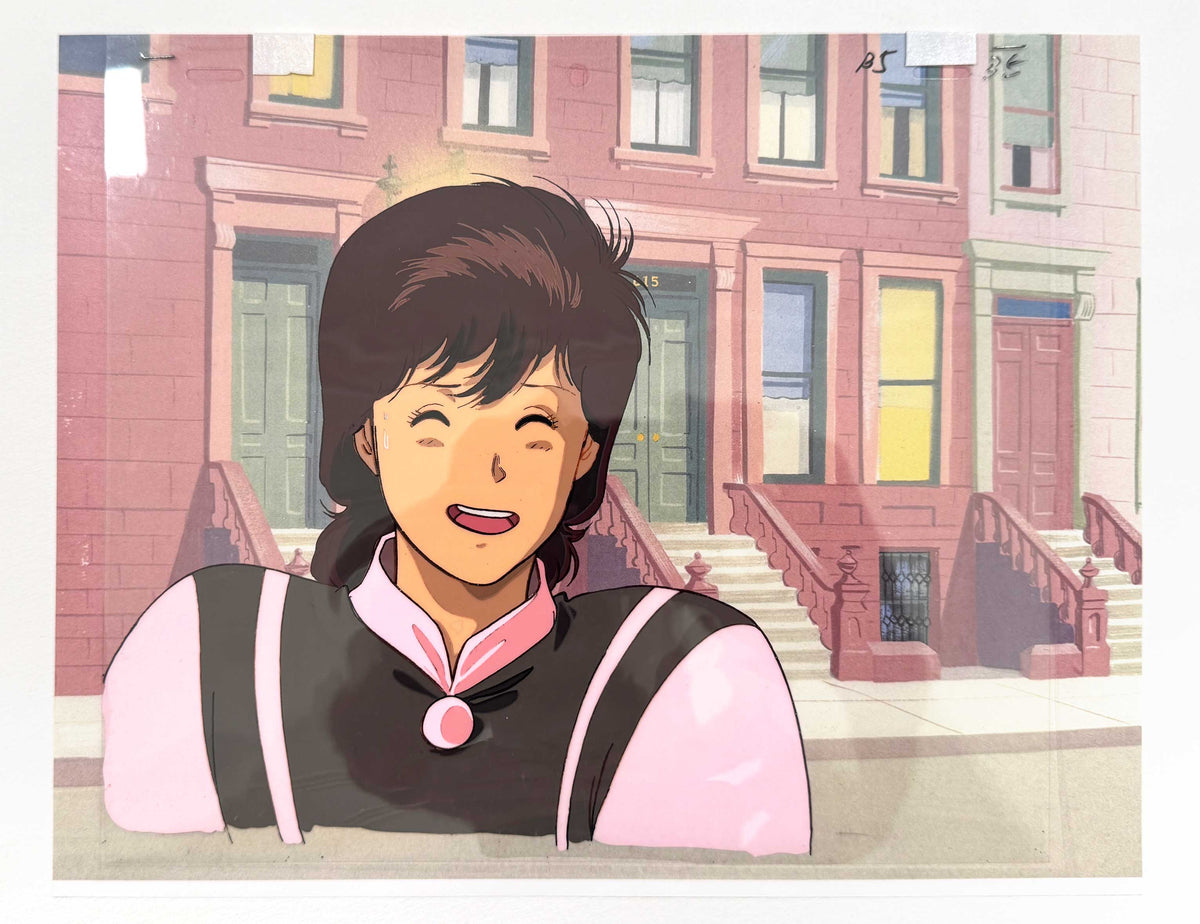 City Hunter - Kaori Makimura Original Animation Production Cel (Sunrise, c. 1985-91). For sale on FLIP Gallery