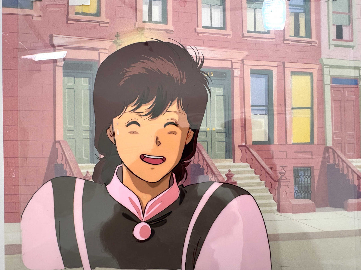 City Hunter - Kaori Makimura Original Animation Production Cel (Sunrise, c. 1985-91). For sale on FLIP Gallery