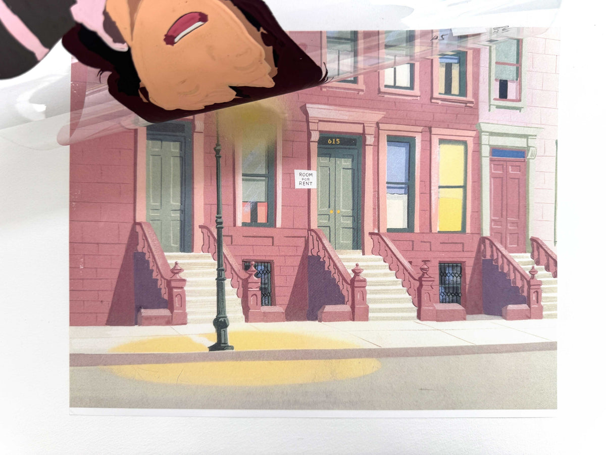 City Hunter - Kaori Makimura Original Animation Production Cel (Sunrise, c. 1985-91). For sale on FLIP Gallery
