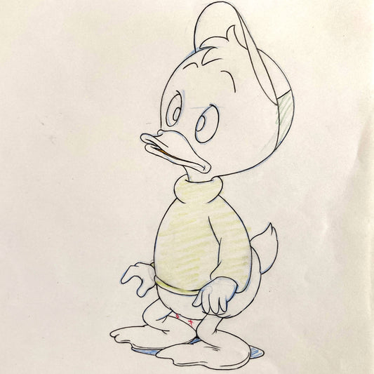 Dewey Original Animation Drawing