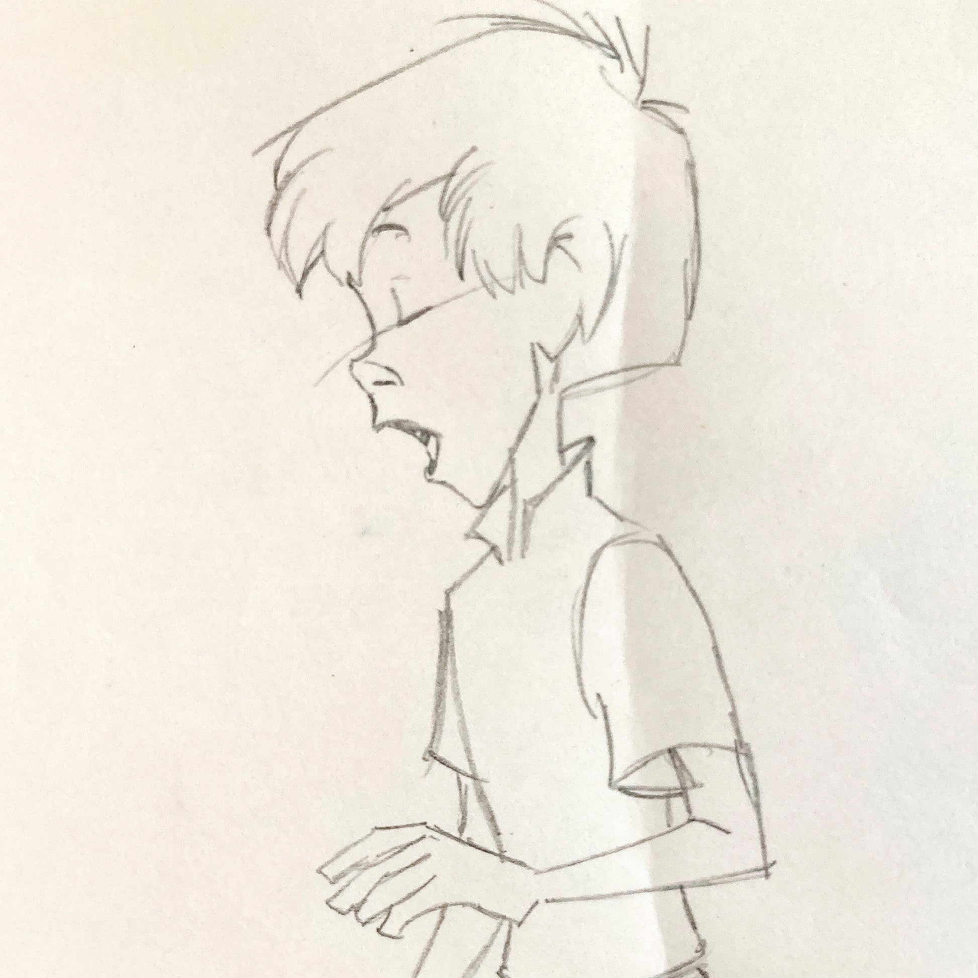 Walt Disney Original Animation Art Drawing