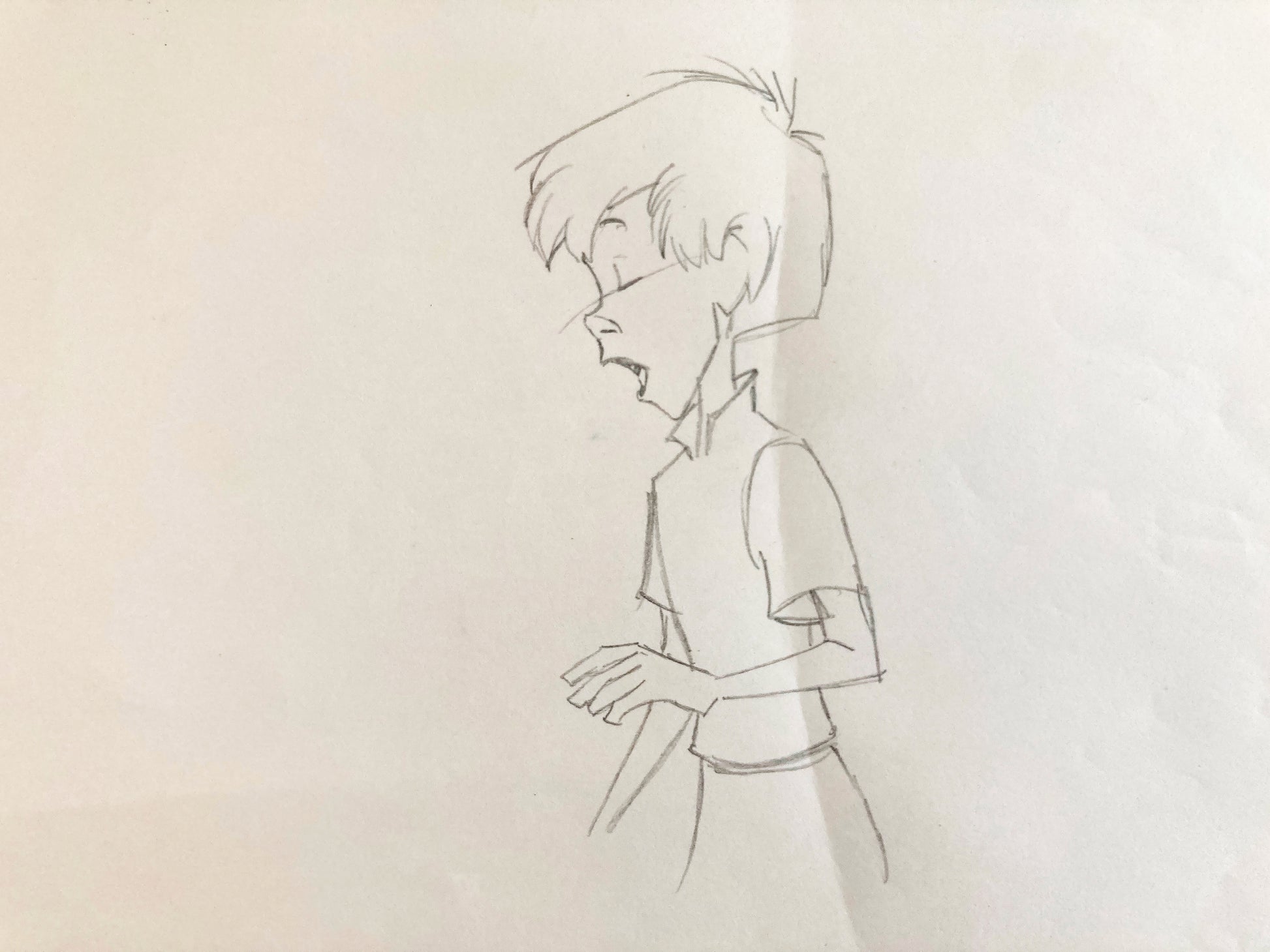 Walt Disney Original Animation Art Drawing