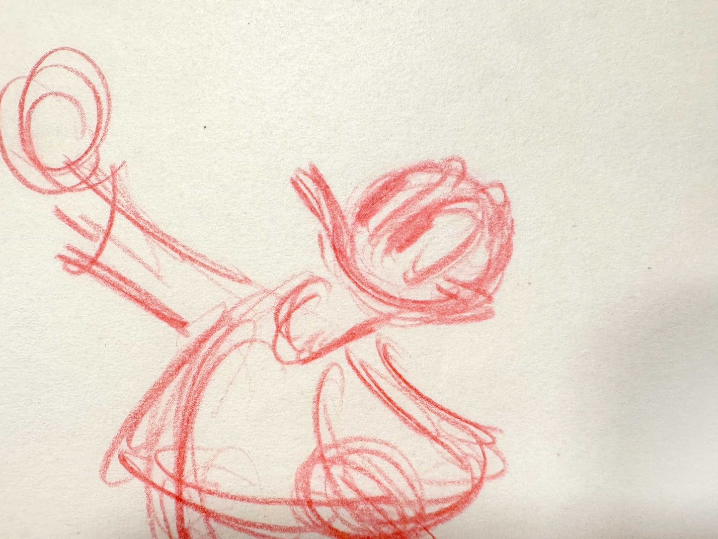 Donald Duck Original Animation Rough Production Drawing (Walt Disney 1940). For sale on FLIP Gallery