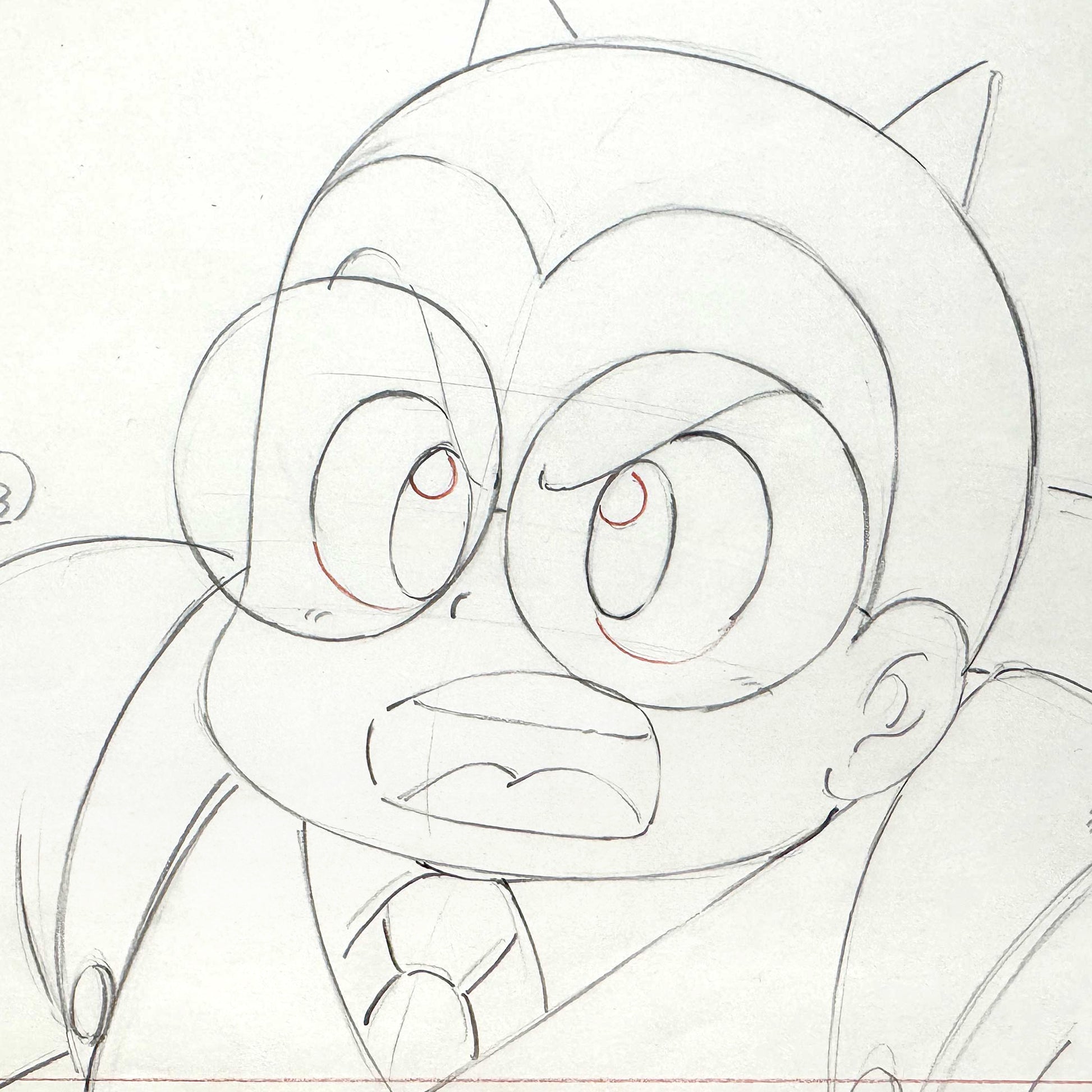Dr. Slump : Original Animation Art Drawing (Akira Toriyama, 1980’s). For sale on FLIP Gallery