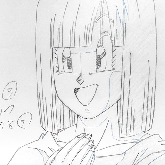 Dragon Ball Z : Gather Together! Goku's World - Bulma Original Animation Drawing (Toei Animation, 1992). For sale on FLIP Gallery