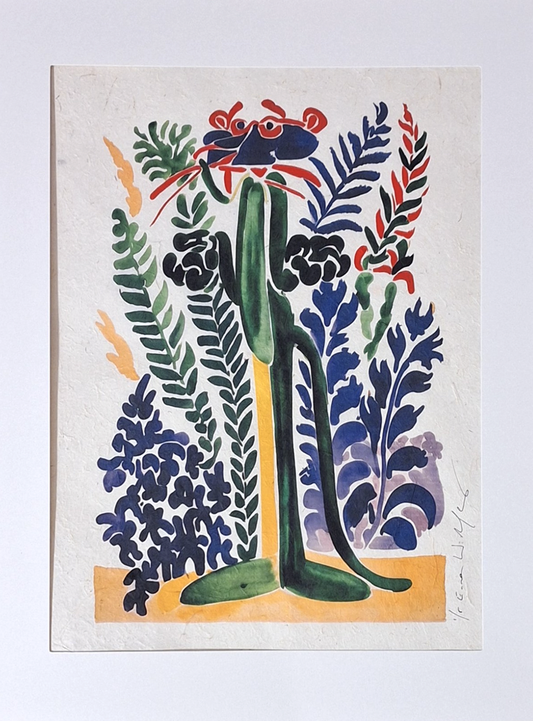 Emma Wildfang : Pink Panther - Tribute Series - Icons Reimagined 'Henri Matisse'. For sale on FLIP Gallery