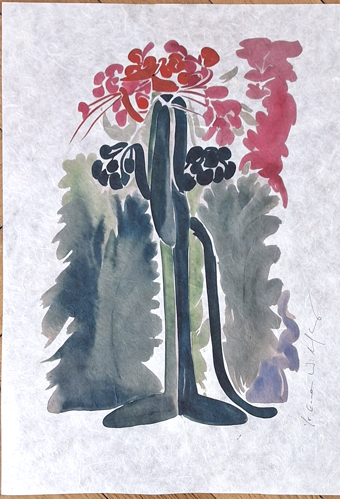 Emma Wildfang : Pink Panther - "Tribute Series - Icons Reimagined 'Henri Matisse'"
Limited Edition 1/5 from the Tribute Series: "Icons Reimagined". For sale on FLIP Gallery