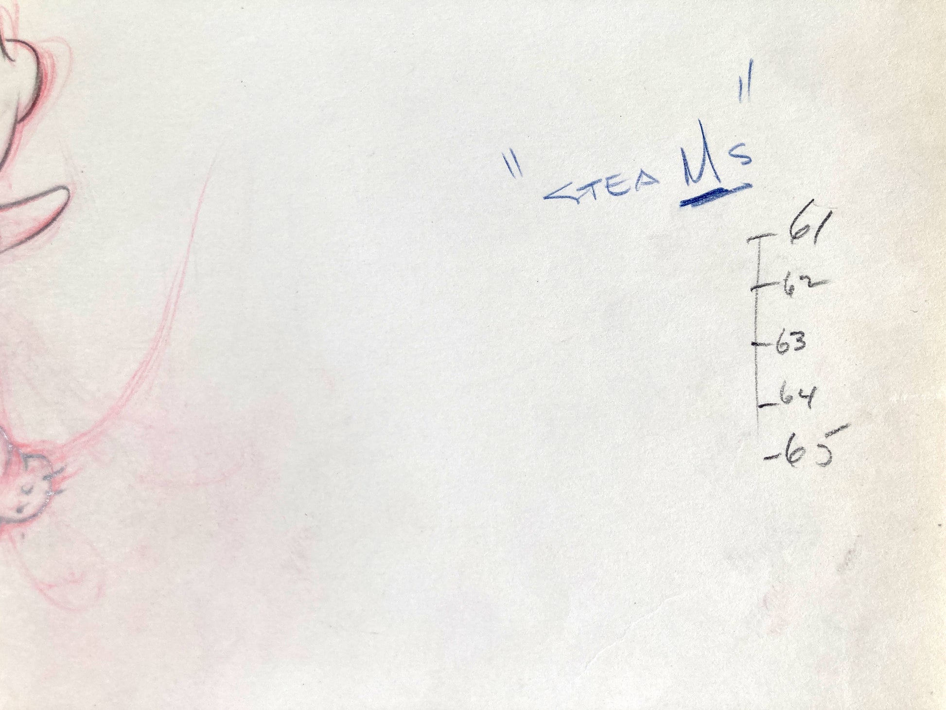 Tugboat Mickey : Original Production Used Goofy Animation Drawing (Walt Disney, 1940). For sale on FLIP Gallery