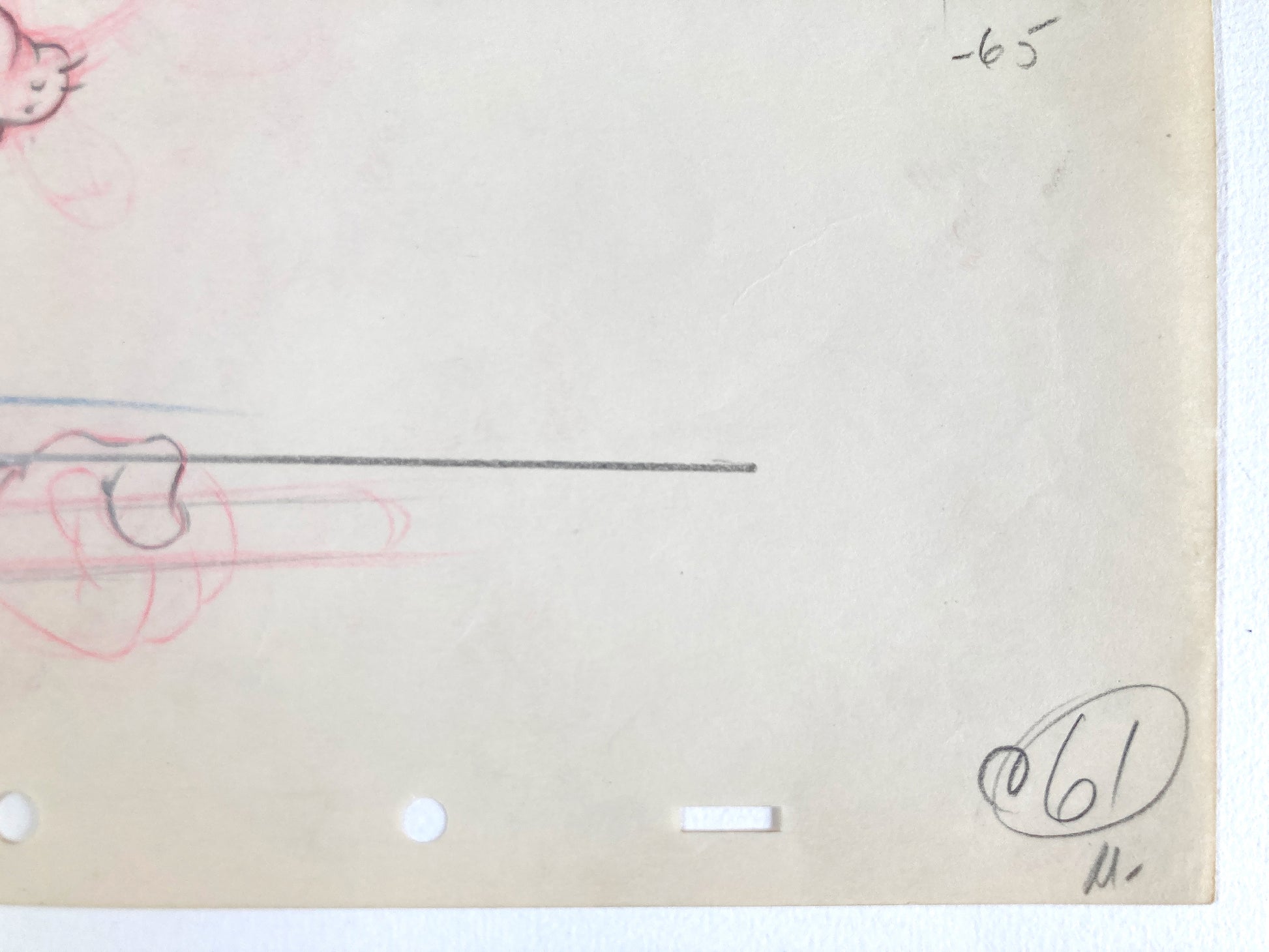 Tugboat Mickey : Original Production Used Goofy Animation Drawing (Walt Disney, 1940). For sale on FLIP Gallery