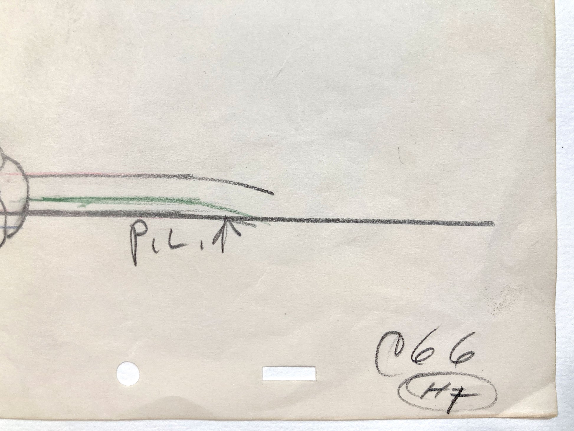 Tugboat Mickey Original Production Used Goofy Animation Drawing (Walt Disney, 1940). For sale on FLIP Gallery