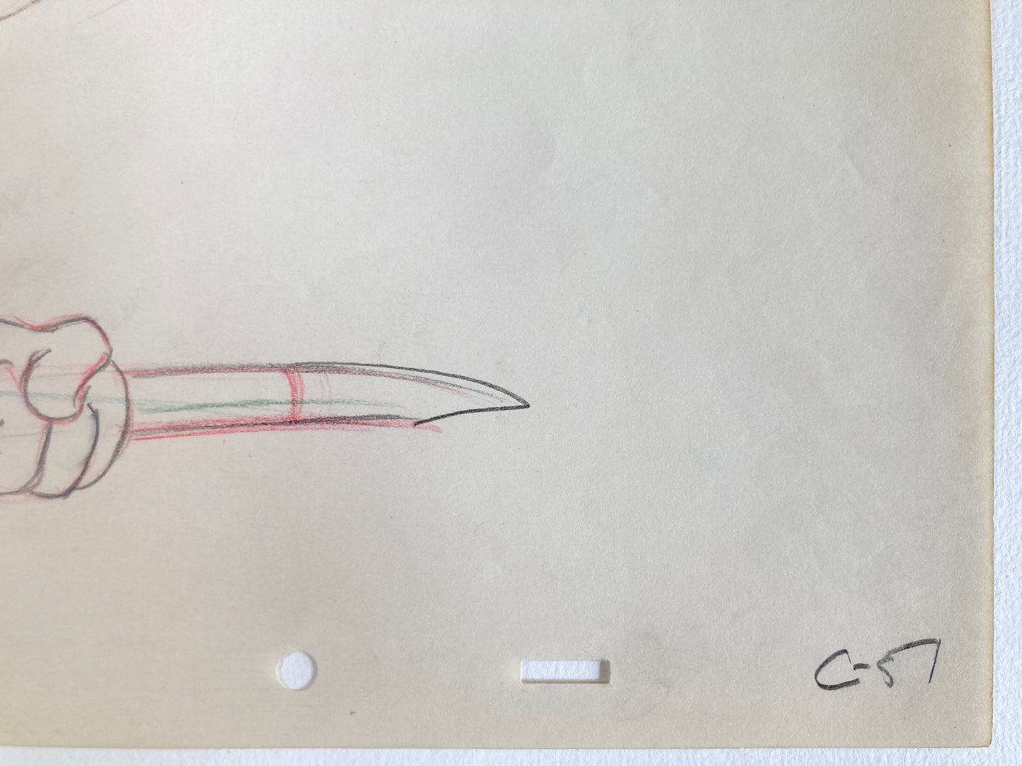 Tugboat Mickey : Original Goofy Production Animation Artwork Drawing (Walt Disney, 1940). For sale on FLIP Gallery