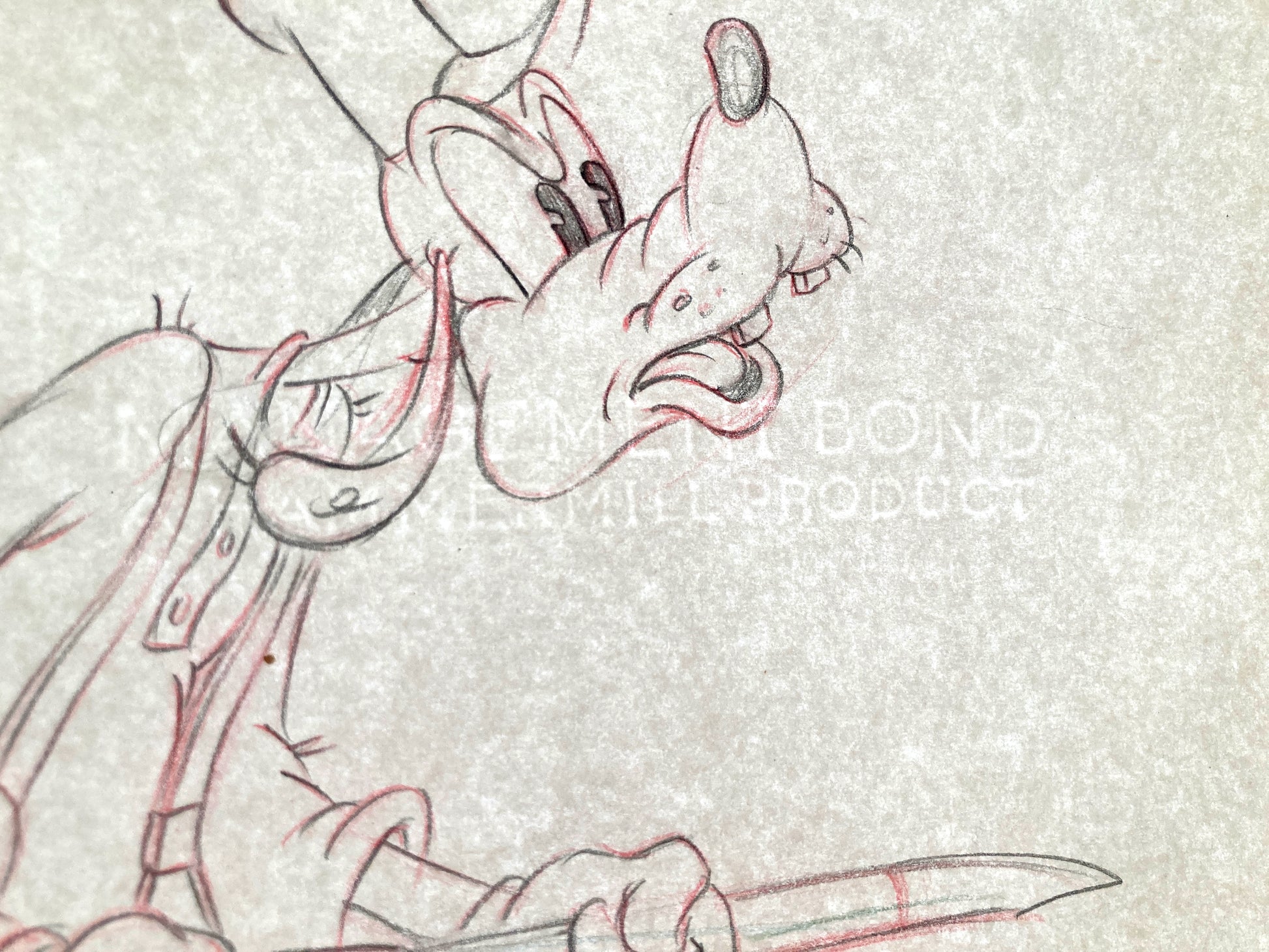 Tugboat Mickey : Original Goofy Production Animation Artwork Drawing (Walt Disney, 1940). For sale on FLIP Gallery