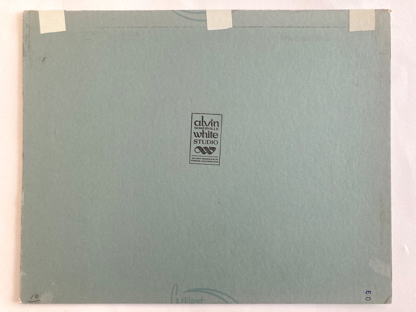 Goofy : Original Cel and Hand-Painted background from Disney Discovery Series (Walt Disney, 1987). For sale on FLIP Gallery