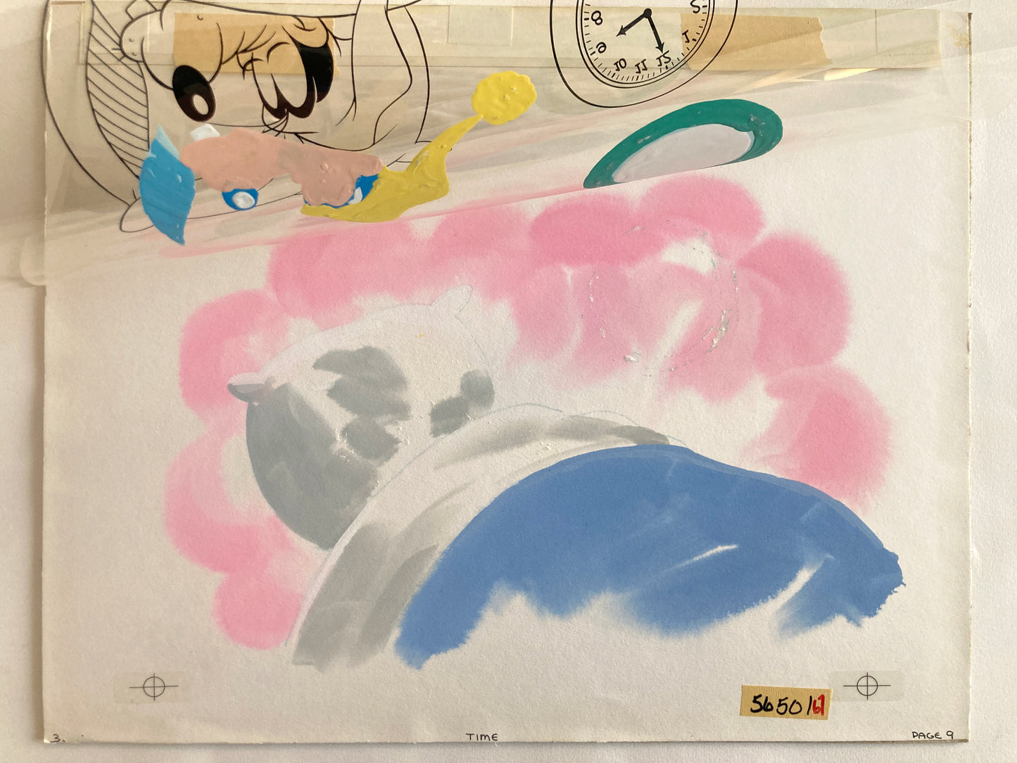 Goofy : Original Cel and Hand-Painted background from Disney Discovery Series (Walt Disney, 1987). For sale on FLIP Gallery
