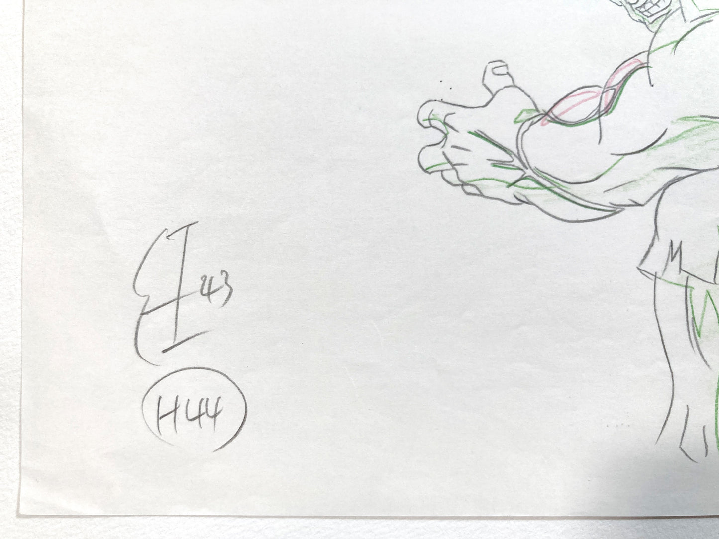 HULK and IRON MAN Original Animation Drawing – Ultimate Avengers: The Movie (Marvel, 2006). For sale on FLIP Gallery