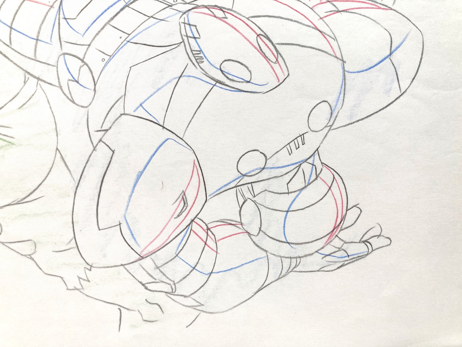 HULK and IRON MAN Original Animation Drawing – Ultimate Avengers: The Movie (Marvel, 2006). For sale on FLIP Gallery